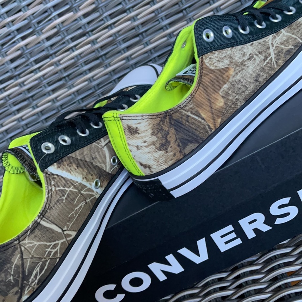 Converse Ctas OX Black/Multi/White MENS - Picture 15 of 16